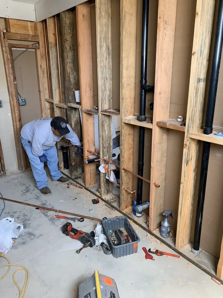 Commercial rough-in plumbing for Gas Line Repair in Newport Beach